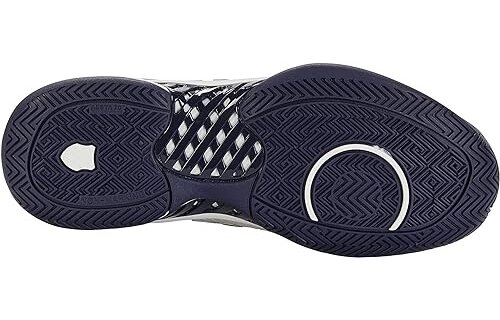 K-Swiss Hypercourt Express 2 Men's Tennis Shoe WIDE (Gray/White/Peacoat)