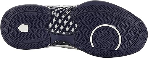 K-Swiss Hypercourt Express 2 Men's Tennis Shoe WIDE (Gray/White/Peacoat)