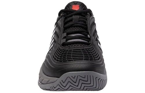 K-Swiss Hypercourt Supreme 2 Men's Tennis Shoe (Black/Grey)