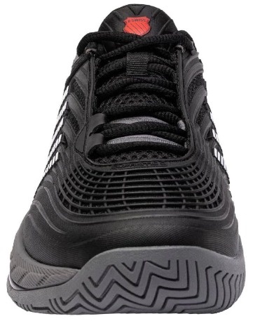 K-Swiss Hypercourt Supreme 2 Men's Tennis Shoe (Black/Grey)