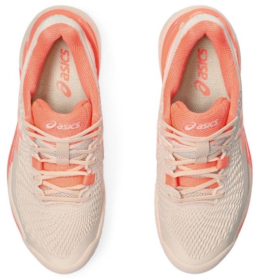 Asics Gel Resolution 9 Women's Tennis Shoe (Pink/Coral)