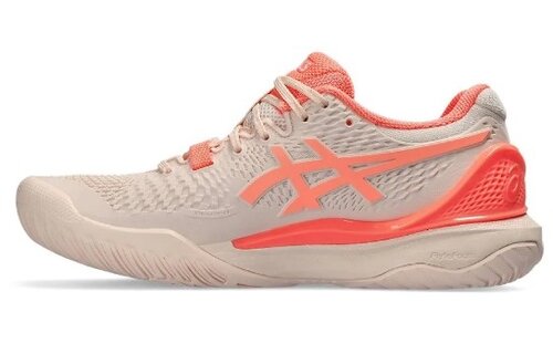 Asics Gel Resolution 9 Women's Tennis Shoe (Pink/Coral)