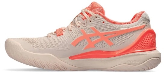 Asics Gel Resolution 9 Women's Tennis Shoe (Pink/Coral)