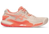 Asics Gel Resolution 9 Women's Tennis Shoe (Pink/Coral)
