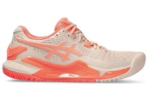 Asics Gel Resolution 9 Women's Tennis Shoe (Pink/Coral)