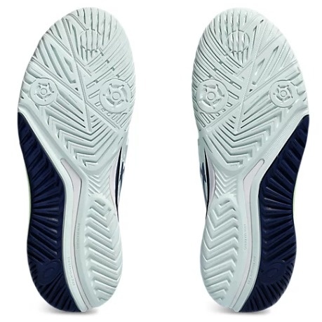 Asics Gel Resolution 9 Women's Tennis Shoe (Mint/Blue)