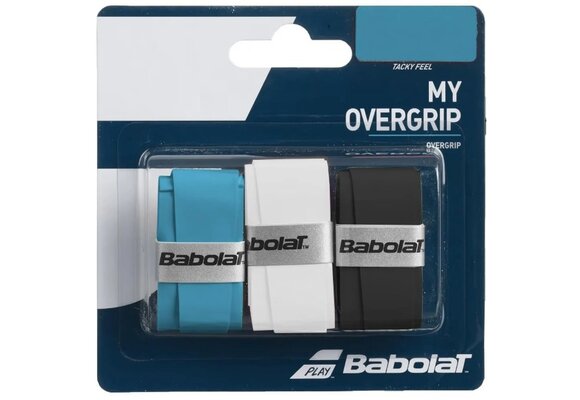 Babolat My Overgrip x3 (Black, Blue, White) - new formula