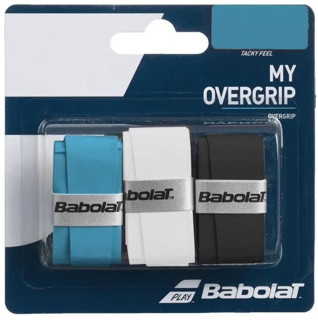 Babolat My Overgrip x3 (Black, Blue, White) - new formula