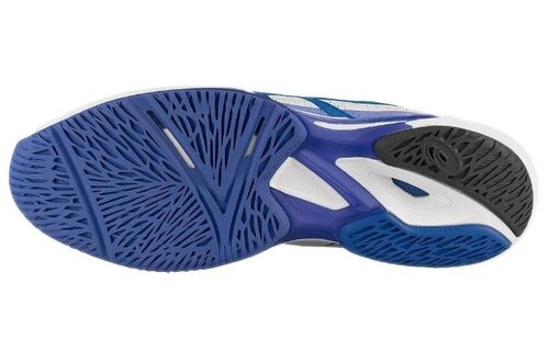 Asics Solution Speed FF 3 Men's Tennis Shoe (White/Tuna Blue)