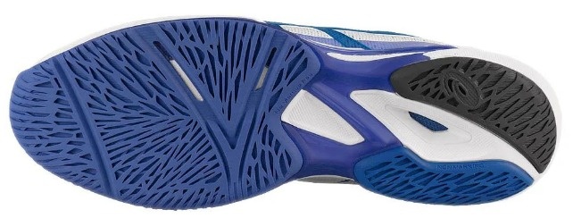 Asics Solution Speed FF 3 Men's Tennis Shoe (White/Tuna Blue)