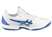 Asics Solution Speed FF 3 Men's Tennis Shoe (White/Tuna Blue)