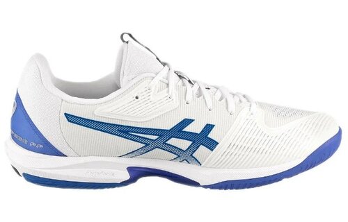 Asics Solution Speed FF 3 Men's Tennis Shoe (White/Tuna Blue)
