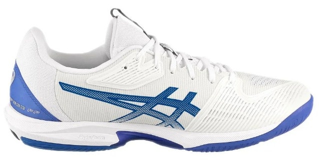 Asics Solution Speed FF 3 Men's Tennis Shoe (White/Tuna Blue)