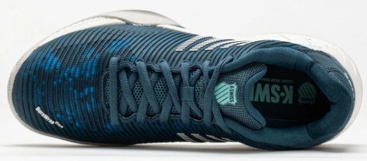 K-Swiss Hypercourt Express 2 Men's Tennis Shoe (Indian Teal/Star White)