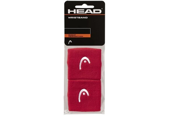 Head 2.5'' Wristband 2 Pack (Red)