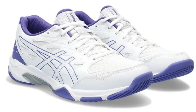 Asics Gel Rocket 11 Women's Tennis Shoe (White/White)