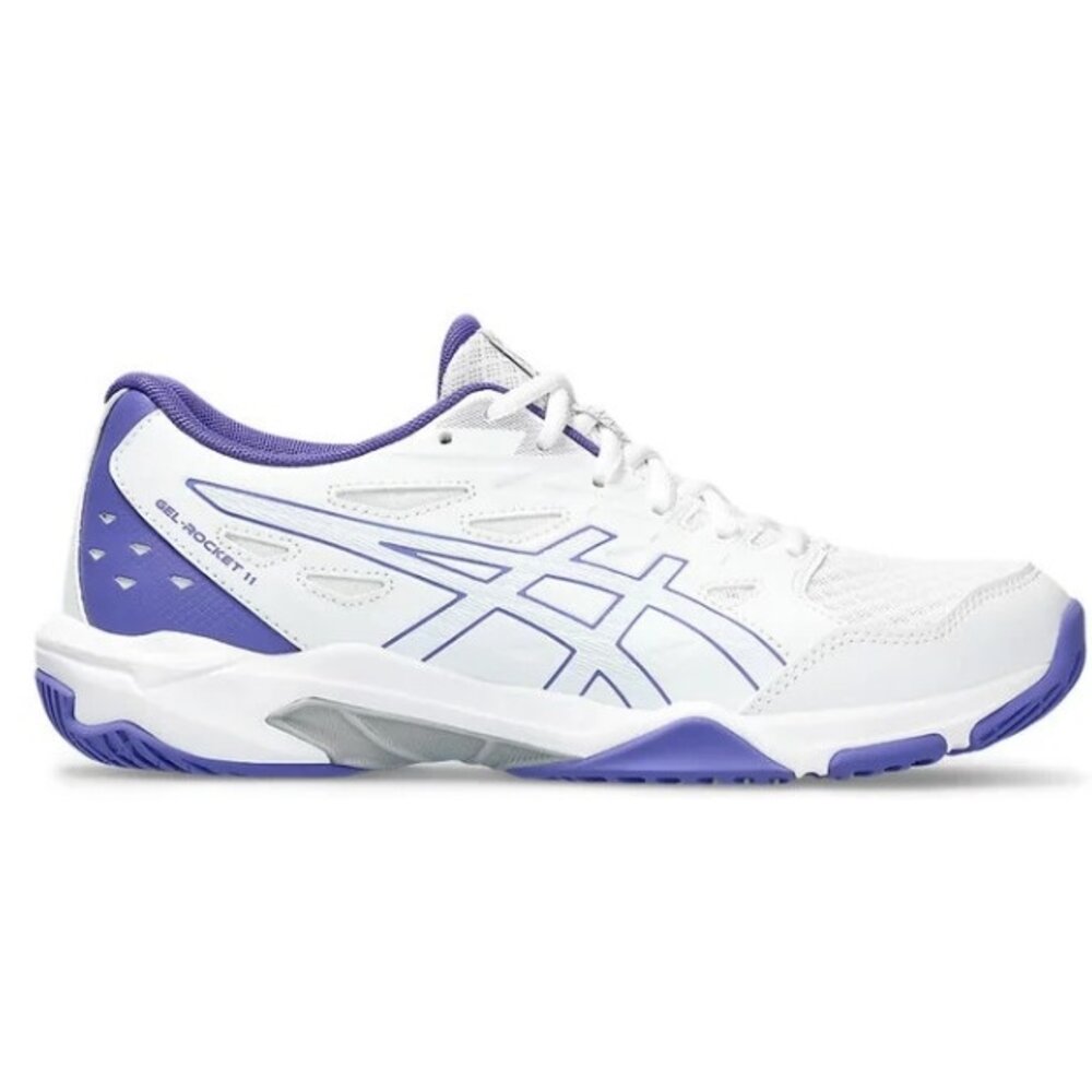 Asics Gel Rocket 11 Women's Tennis Shoe (White/White