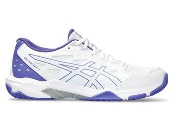 Asics Gel Rocket 11 Women's Tennis Shoe (White/White)