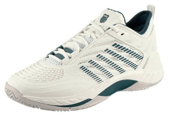 K-Swiss Hypercourt Supreme 2 Men's Tennis Shoe (White/Teal)