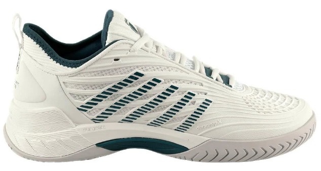 K-Swiss Hypercourt Supreme 2 Men's Tennis Shoe (White/Teal)