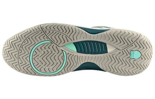 K-Swiss Hypercourt Supreme 2 Men's Tennis Shoe (White/Teal)