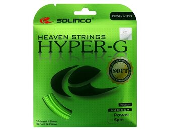 Solinco Hyper-G Soft 17/1.20 Tennis String (Green)