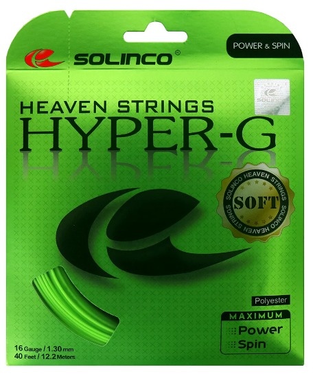 Solinco Hyper-G Soft 17/1.20 Tennis String (Green)