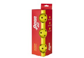Penn 40 Outdoor Pickleball 3pcs (Yellow)