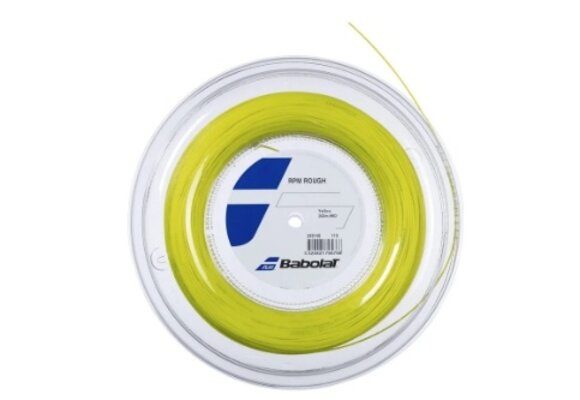 Babolat RPM Rough 16 Tennis String Reel (Yellow)