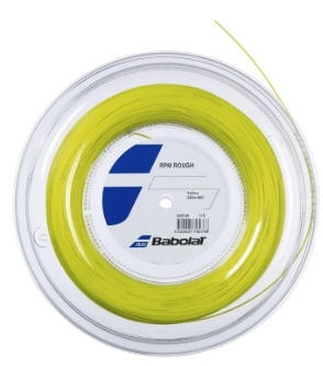 Babolat RPM Rough 16 Tennis String Reel (Yellow)