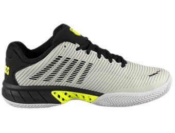 K-Swiss Hypercourt Express 2 Men's Tennis Shoe (Micro/Black/Yellow)
