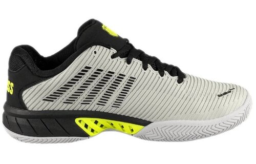 K-Swiss Hypercourt Express 2 Men's Tennis Shoe (Micro/Black/Yellow)