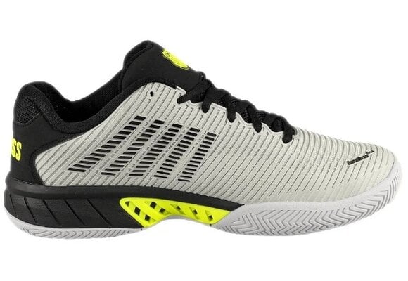 K-Swiss Hypercourt Express 2 Men's Tennis Shoe (Micro/Black/Yellow)