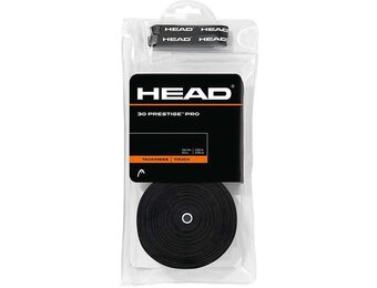 Head Prestige Pro Overgrip 30 Pack (Black)