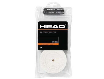 Head Prestige Pro Overgrip 30 Pack (White)