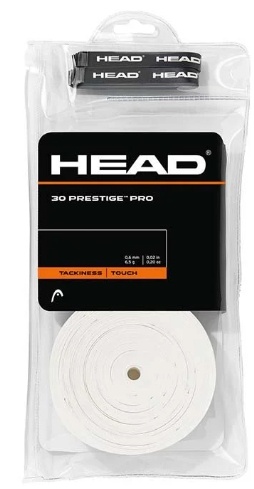 Head Prestige Pro Overgrip 30 Pack (White)