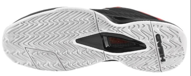 Head Revolt Pro 4.5 Men's Tennis Shoe (Black/Red)