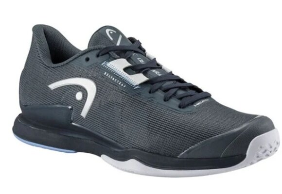 Head Sprint Pro 3.5 WIDE Men's Tennis Shoe (Grey/Blue)