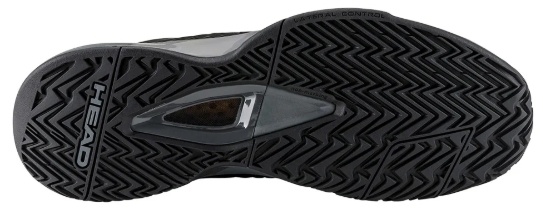 Head Revolt Pro 4.5 Men's Tennis Shoe (Black/Dark Grey )