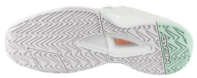 Head Revolt Pro 4.5 Women's Tennis Shoe (White/Aqua)