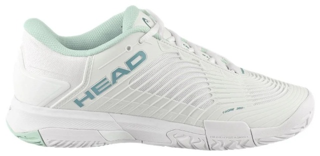 Head Revolt Pro 4.5 Women's Tennis Shoe (White/Aqua)