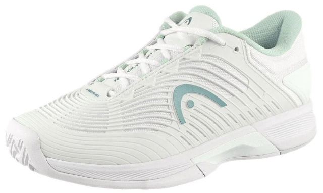 Head Revolt Pro 4.5 Women's Tennis Shoe (White/Aqua)