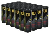 Wilson US Open Regular Duty Tennis Balls - Case (24 Cans)