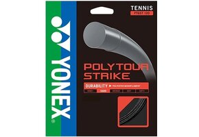 Yonex Poly Tour Strike 16L/1.25 Tennis String (Black)