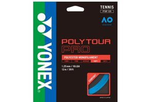 Yonex Poly Tour Pro 16L/1.25 Tennis String (Blue)