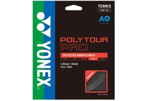 Yonex Poly Tour Pro 16L/1.25 Tennis String (Graphite)
