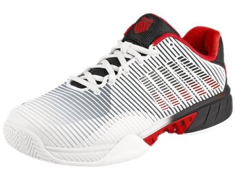 K-Swiss Hypercourt Express 2 Men's Tennis Shoe (White/Black/Red)