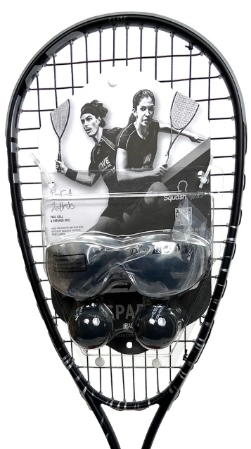 Head Spark Elite Pack 2024 (Squash Racquet, Eyeguards, Balls)