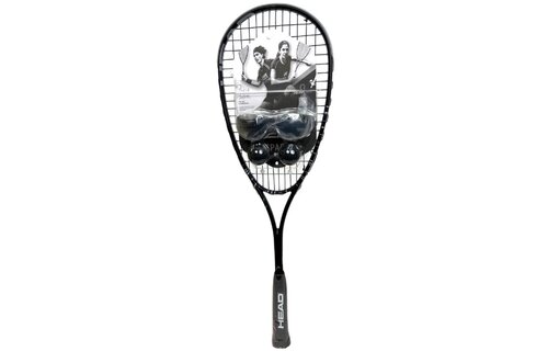 Head Spark Elite Pack 2024 (Squash Racquet, Eyeguards, Balls)