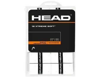 Head Xtreme Soft Overgrip 12 pack - White